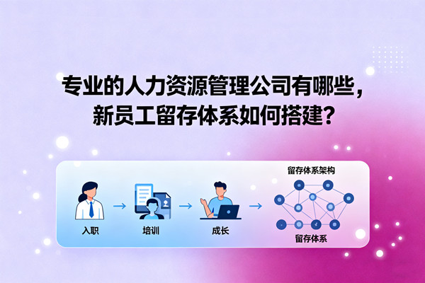 專業的人力資源管理公司有哪些,新員工留存體系如何搭建? 專業的人力資源管理公司有哪些,新員工留存體系如何搭建?