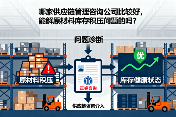 哪家供應(yīng)鏈管理咨詢公司比較好,能解原材料庫(kù)存積壓?jiǎn)栴}的嗎? 哪家供應(yīng)鏈管理咨詢公司比較好,能解原材料庫(kù)存積壓?jiǎn)栴}的嗎?